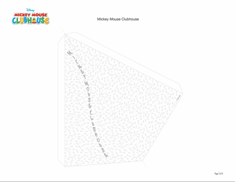 Mickey Mouse Club House Play Set folha 2