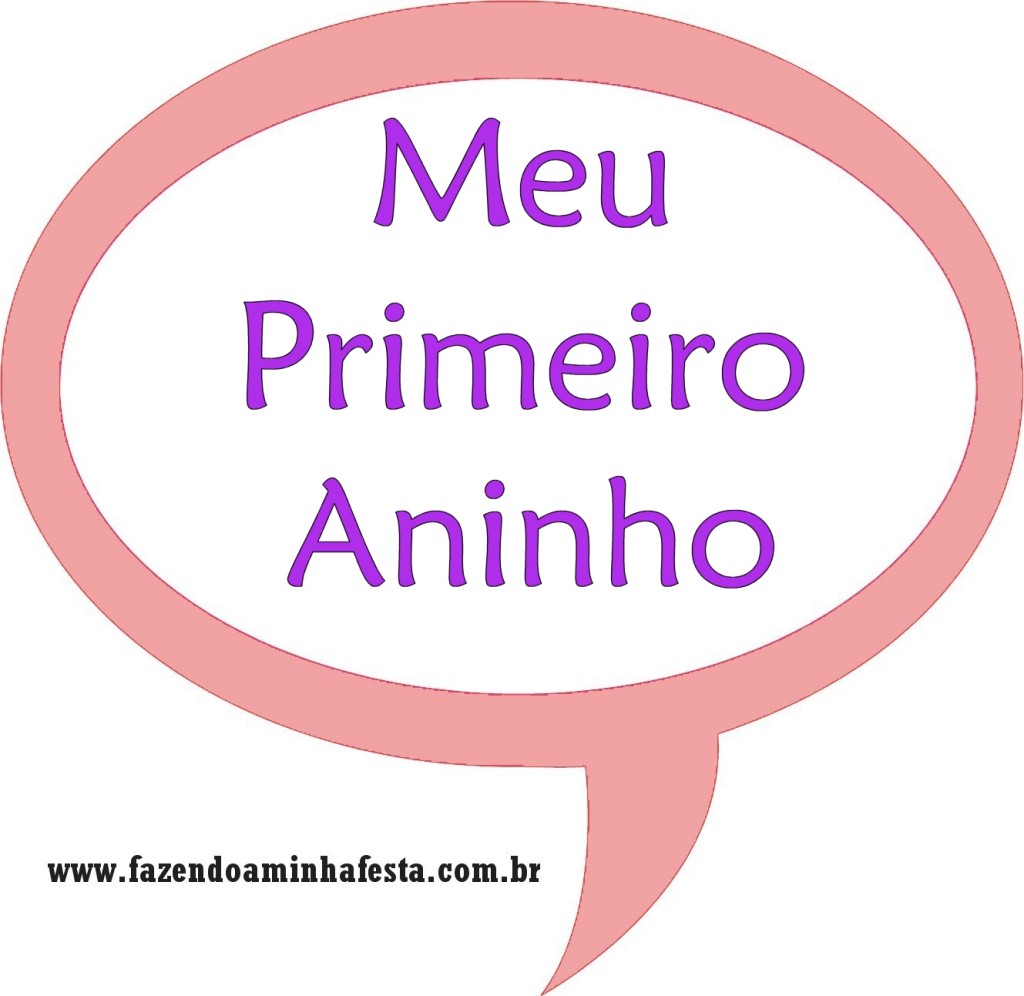 meu primeiro aninho