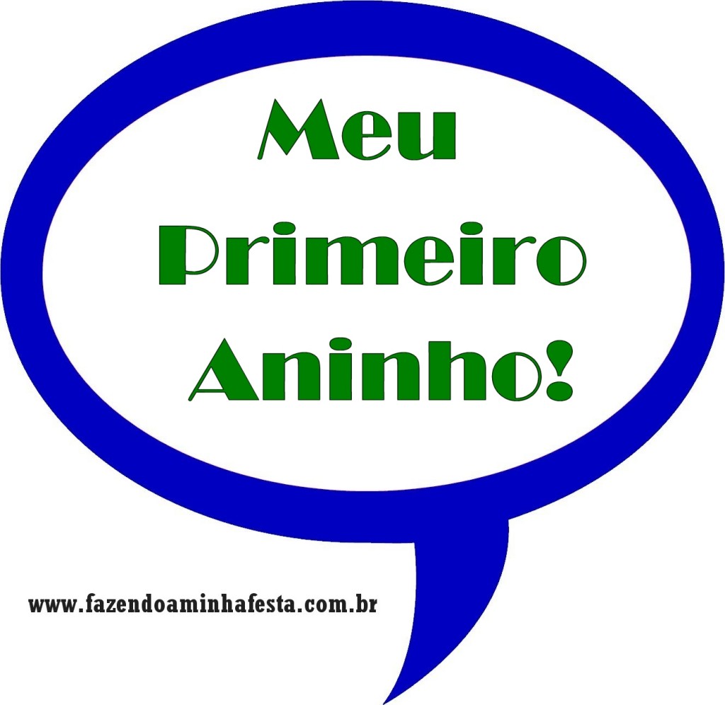 primeiro aninho menino