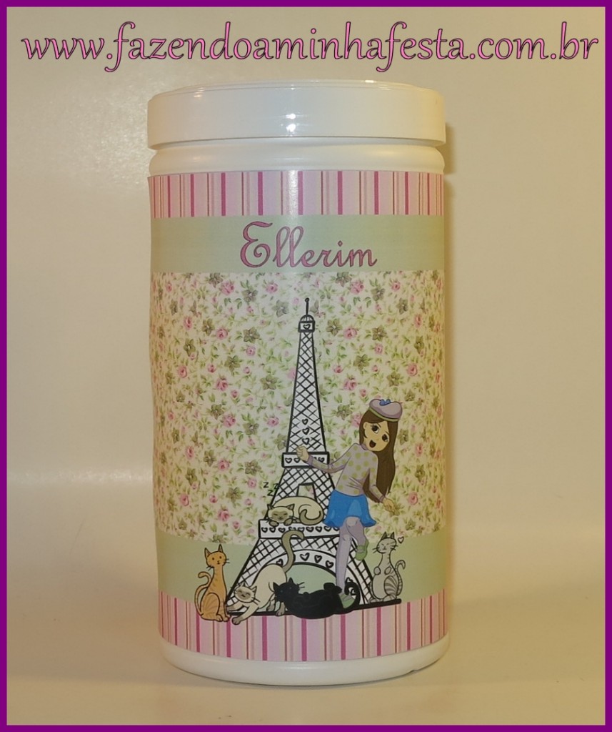 E está pronto para ser usado como pote ou vaso!!!