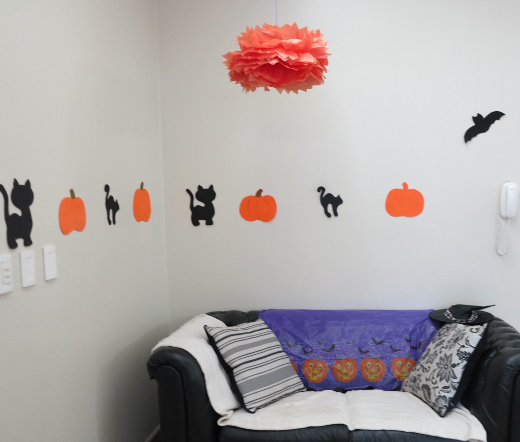 Pompons e moldes em EVA