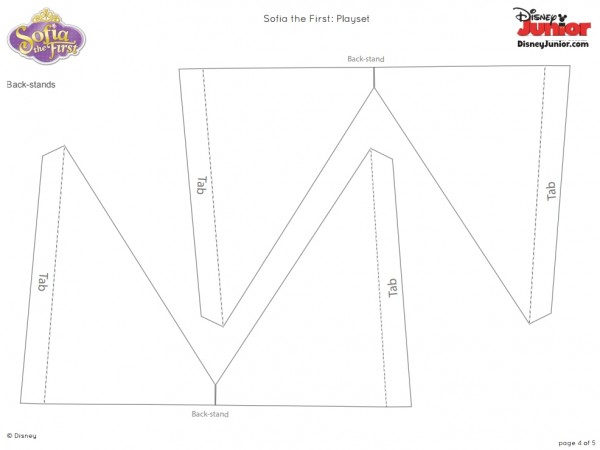 Suportes para colocar atrás do painel (imprimir em papel bem grosso, ou cortar em cartolina - papel cartão)