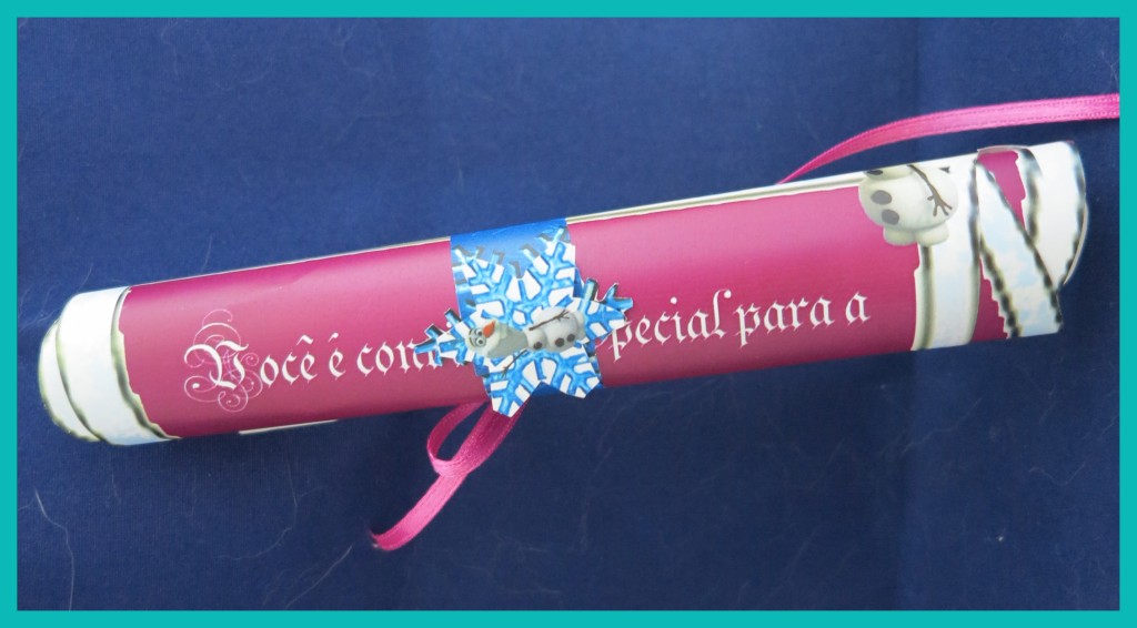 Convite Frozen Pronto!