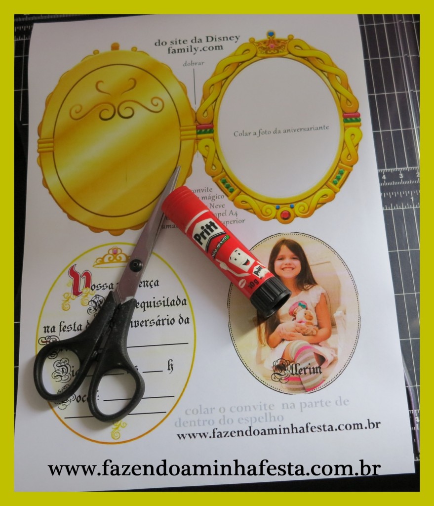 Imprimir o molde numa folha A4. Você vai precisar de tesoura e cola.