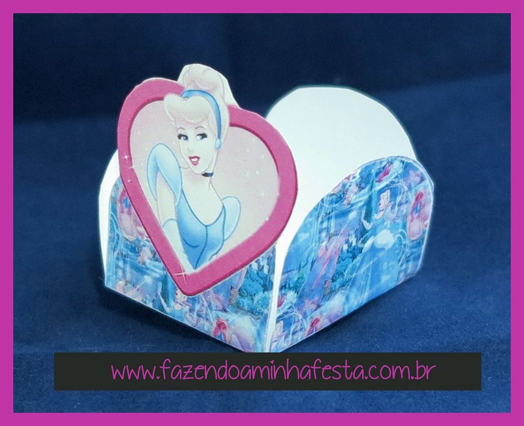 Você pode usar todas as forminhas, ou escolher sua princesa favorita!