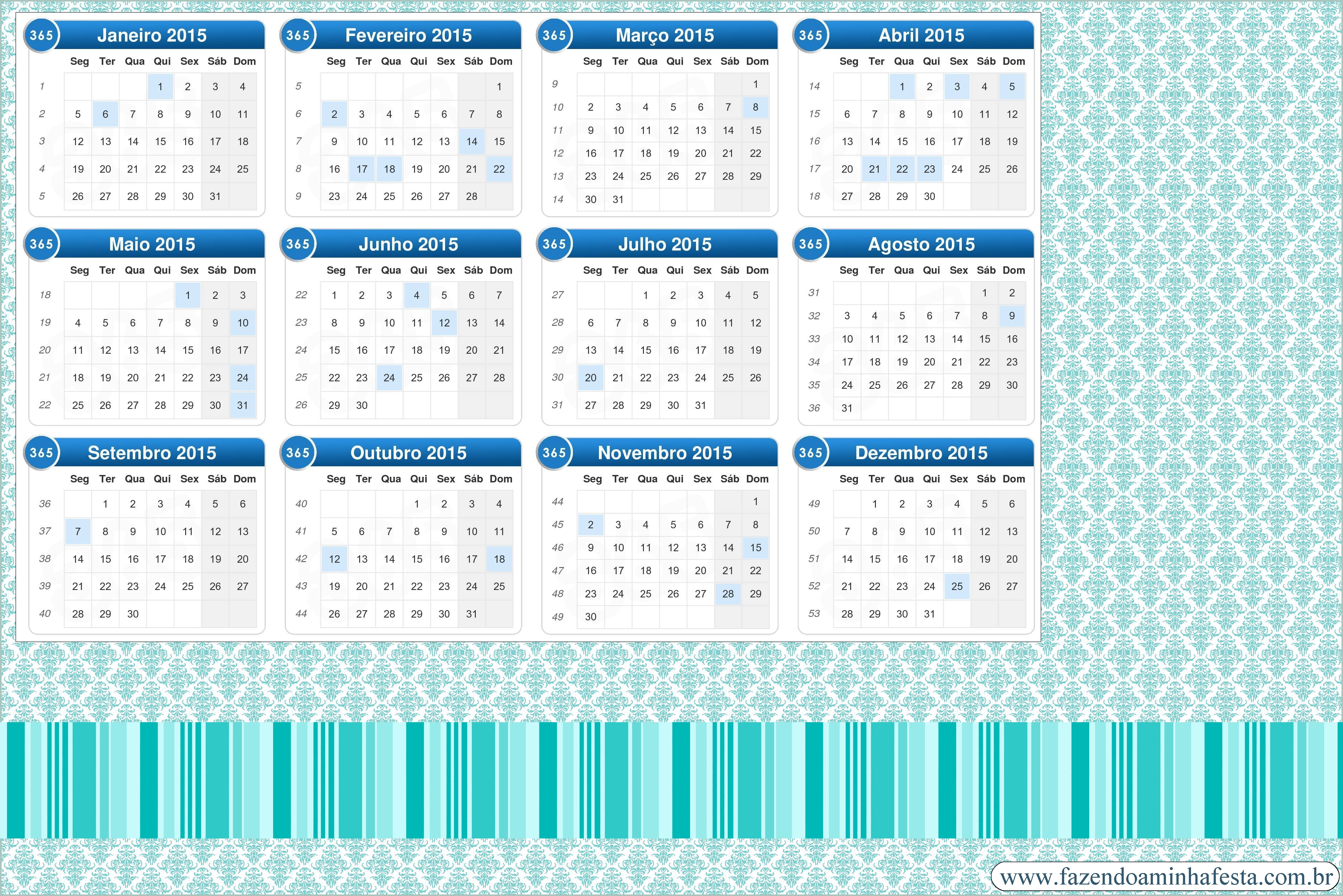 Free 2013 Calendar Template Pdf