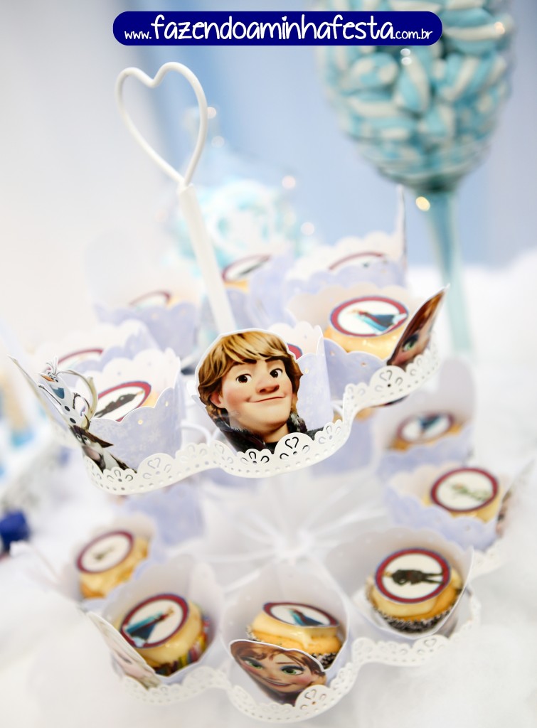 Saias e Toppers de cupcake, clicque aqui para ver o molde.