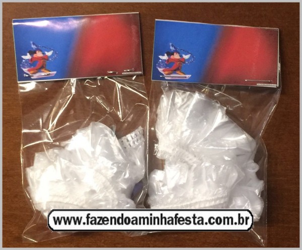 Touquinhas de Cabelo tema Mickey Feiticeiro