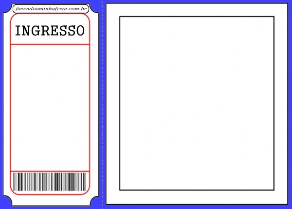 invitation circus ticket free