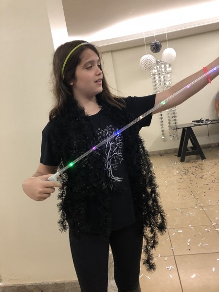 O Neon e os leds deram o colorido da festa