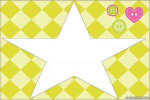 moldes coloridos para personalizados convites rótulos