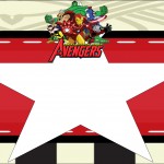 avengers tags templates free printables party favors
