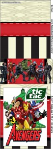 avengers tags templates free printables party favors