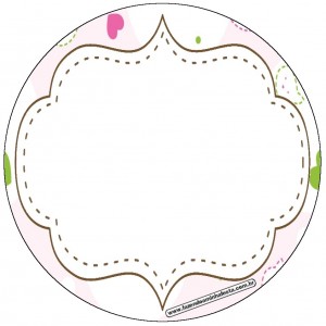 moldes coloridos para personalizados convites rótulos