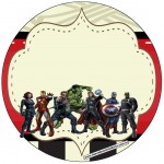 avengers tags templates free printables party favors