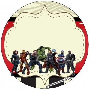 avengers tags templates free printables party favors