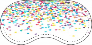 Free Printable Sleeping Mask