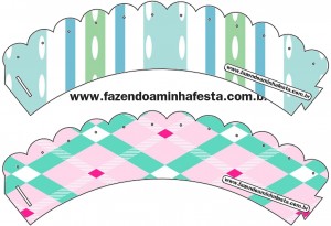 moldes coloridos para personalizados convites rótulos