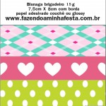 moldes coloridos para personalizados convites rótulos