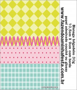moldes coloridos para personalizados convites rótulos