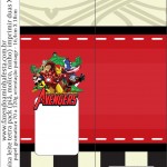 avengers tags templates free printables party favors