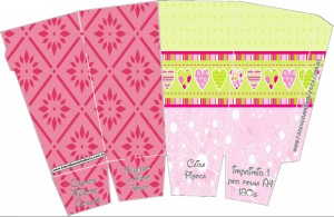 moldes coloridos para personalizados convites rótulos