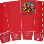 avengers tags templates free printables party favors