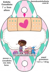Doc Mcstuffins free printables templates