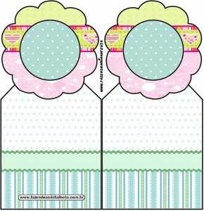 moldes coloridos para personalizados convites rótulos