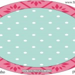 moldes coloridos para personalizados convites rótulos