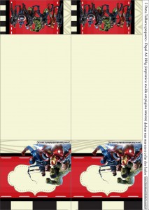avengers tags templates free printables party favors