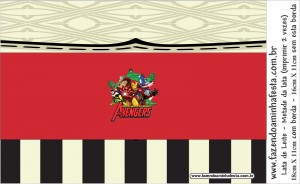 avengers tags templates free printables party favors