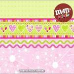 moldes coloridos para personalizados convites rótulos