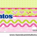 moldes coloridos para personalizados convites rótulos