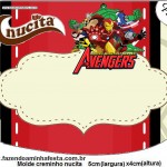avengers tags templates free printables party favors