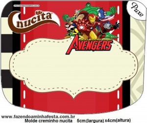 avengers tags templates free printables party favors