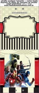 avengers tags templates free printables party favors