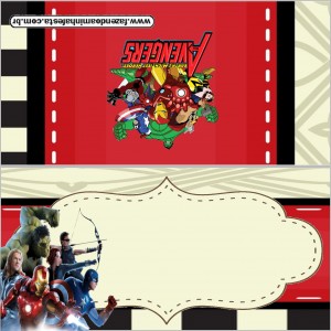 avengers tags templates free printables party favors