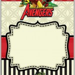 avengers tags templates free printables party favors