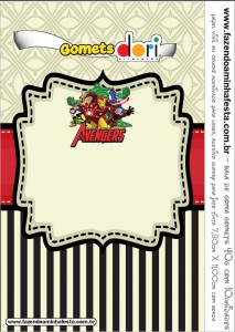 avengers tags templates free printables party favors