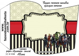 avengers tags templates free printables party favors