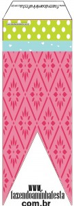 moldes coloridos para personalizados convites rótulos