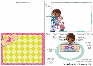 Doc Mcstuffins free printables templates