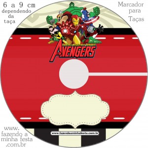 avengers tags templates free printables party favors