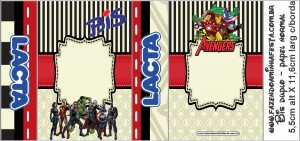 avengers tags templates free printables party favors