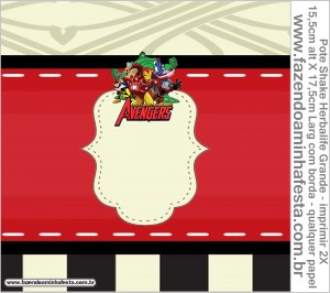 avengers tags templates free printables party favors