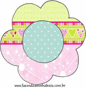 moldes coloridos para personalizados convites rótulos