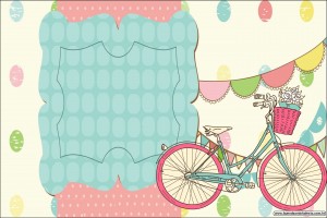provencal bike party templates