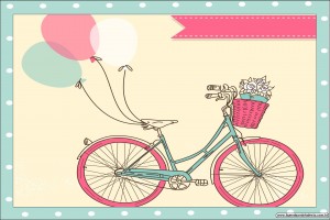 provencal bike party templates