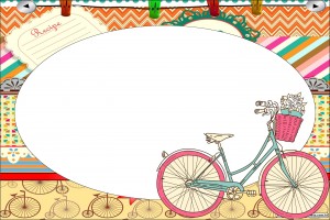 provencal bike party templates